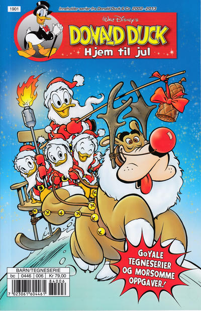Cover for Donald Ducks Show (Hjemmet / Egmont, 1957 series) #200 - Hjem til jul