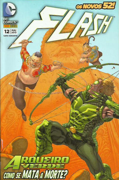 Cover for Flash (Panini Brasil, 2012 series) #12 [Capa Variante]