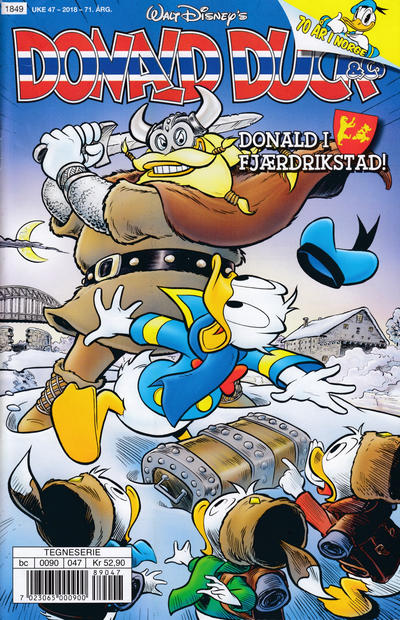 Cover for Donald Duck & Co (Hjemmet / Egmont, 1948 series) #47/2018