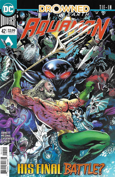 Cover for Aquaman (DC, 2016 series) #42 [Eduardo Pansica & Eber Ferreira Cover]