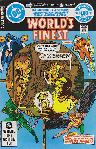 Cover for World's Finest Comics (DC, 1941 series) #277 [Direct]
