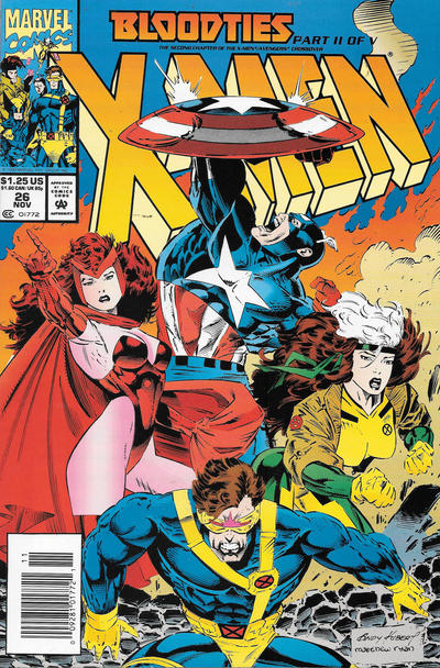 Cover for X-Men (Marvel, 1991 series) #26 [Newsstand]