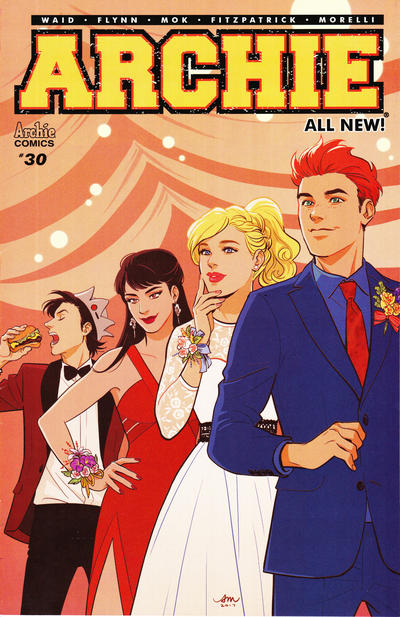 Cover for Archie (Archie, 2015 series) #30 [Cover A - Audrey Mok]