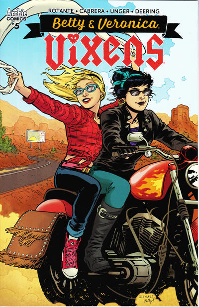 Cover for Betty & Veronica: Vixens (Archie, 2017 series) #5 [Cover B Rebekah Isaacs]