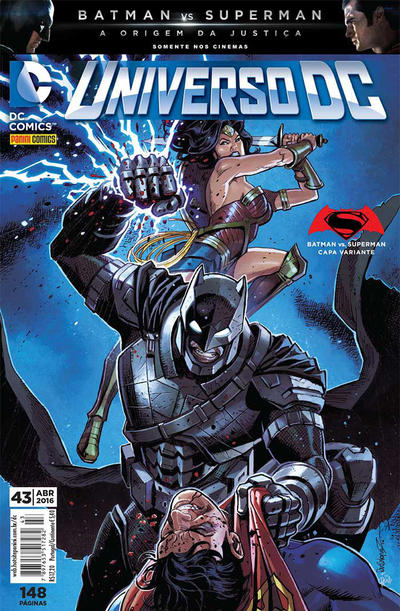 Cover for Universo DC (Panini Brasil, 2012 series) #43 [Capa Variante Batman Vs Superman]