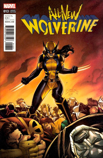 Cover for All-New Wolverine (Marvel, 2016 series) #13 [Ron Lim Cover Variant]