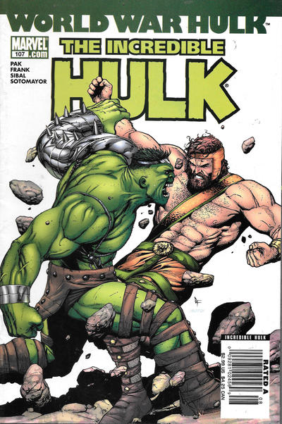 Cover for Incredible Hulk (Marvel, 2000 series) #107 [Newsstand]