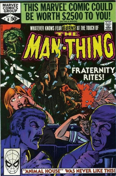 Cover for Man-Thing (Marvel, 1979 series) #6 [Direct]