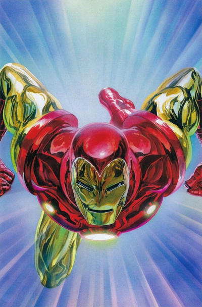 Cover for Tony Stark: Iron Man (Marvel, 2018 series) #1 (601) [Alex Ross Virgin Art]