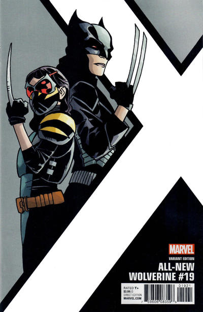 Cover for All-New Wolverine (Marvel, 2016 series) #19 [Incentive Leonard Kirk 'Corner Box' Variant]
