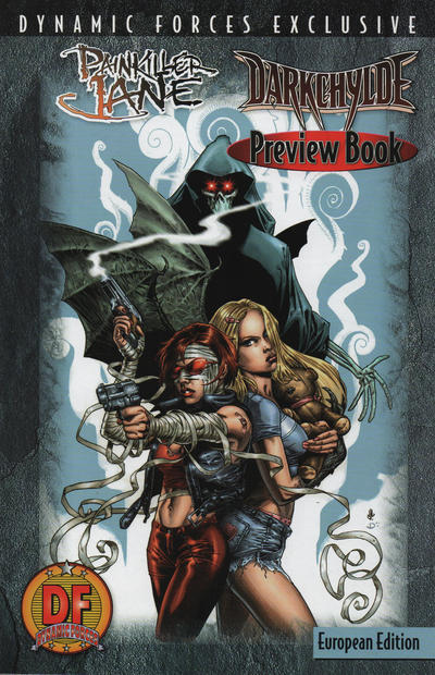 Cover for Painkiller Jane / Darkchylde Preview (Event Comics, 1998 series) #1 [Dynamic Forces European Limited Edition]