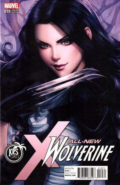Cover for All-New Wolverine (Marvel, 2016 series) #19 [KRS Comics Exclusive Artgerm Color]
