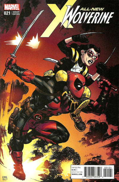 Cover for All-New Wolverine (Marvel, 2016 series) #21 [Leonard Kirk]