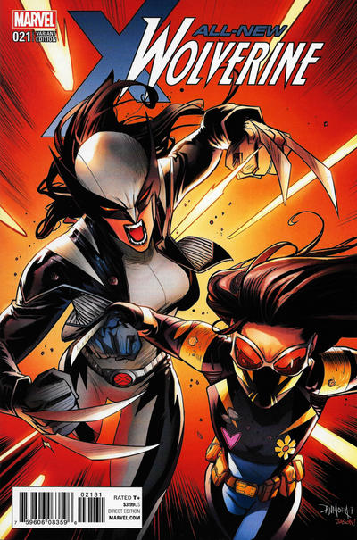 Cover for All-New Wolverine (Marvel, 2016 series) #21 [Dan Mora]