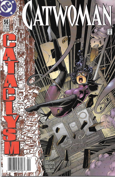 Cover for Catwoman (DC, 1993 series) #56 [Newsstand]
