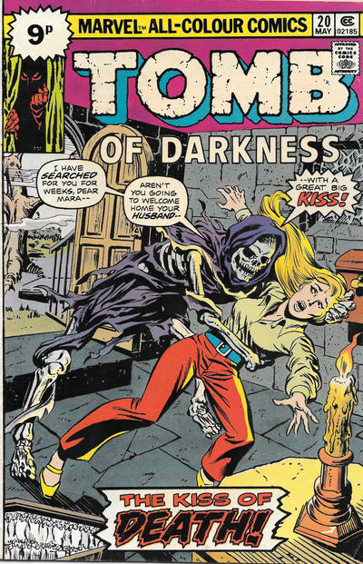 Cover for Tomb of Darkness (Marvel, 1974 series) #20 [British]