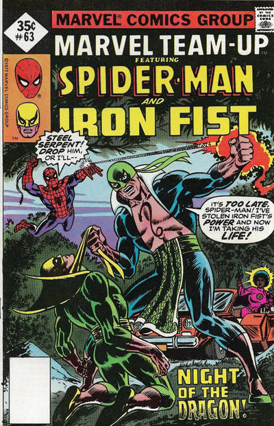 Cover for Marvel Team-Up (Marvel, 1972 series) #63 [Whitman]