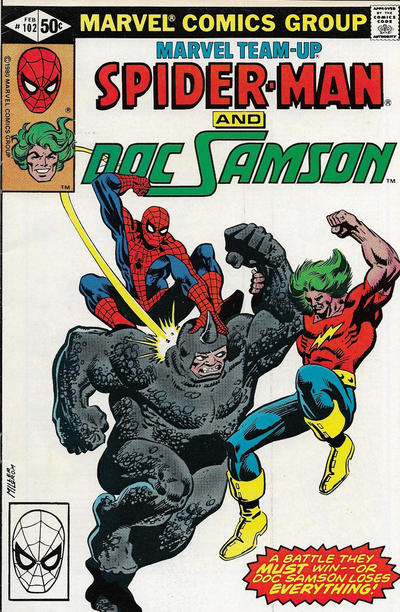 Cover for Marvel Team-Up (Marvel, 1972 series) #102 [Direct]