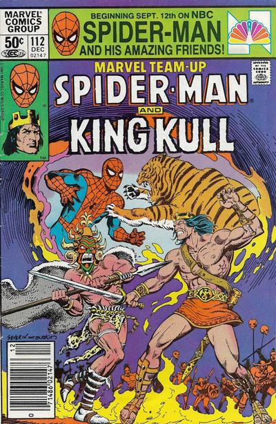 Cover for Marvel Team-Up (Marvel, 1972 series) #112 [Newsstand]