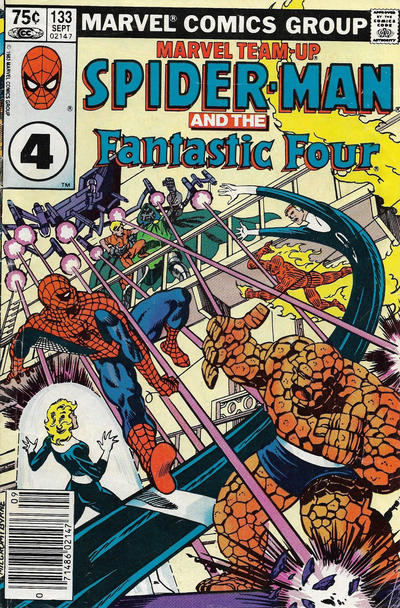 Cover for Marvel Team-Up (Marvel, 1972 series) #133 [Canadian]