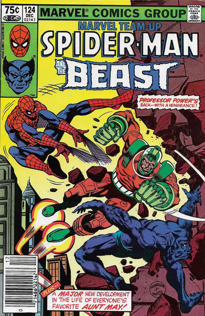 Cover for Marvel Team-Up (Marvel, 1972 series) #124 [Direct]