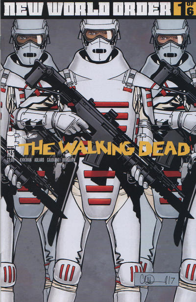 Cover for The Walking Dead (Image, 2003 series) #175 [Charlie Adlard]