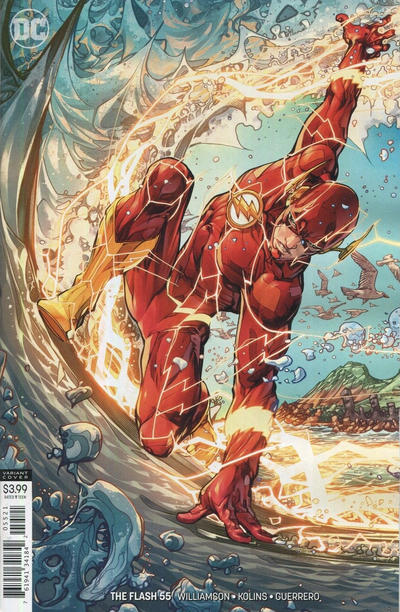 Cover for The Flash (DC, 2016 series) #55 [Howard Porter Variant Cover]