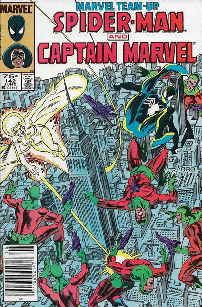Cover for Marvel Team-Up (Marvel, 1972 series) #142 [Canadian]