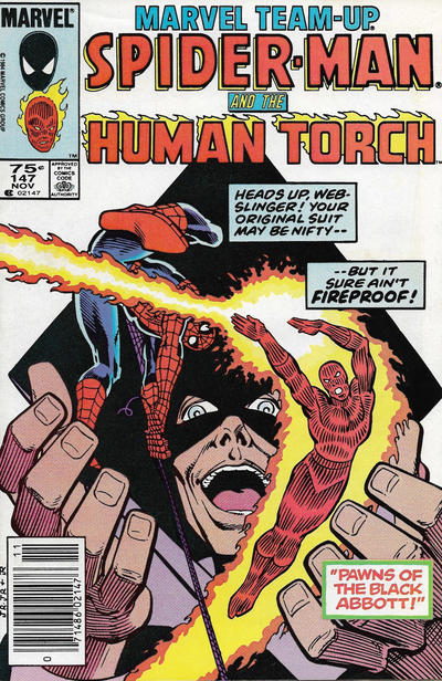 Cover for Marvel Team-Up (Marvel, 1972 series) #147 [Canadian]