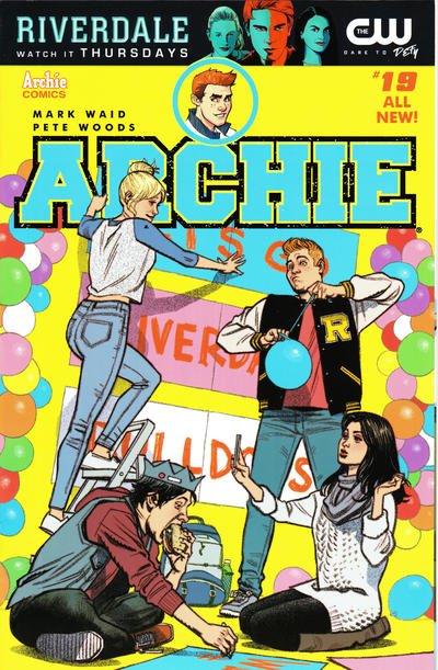 Cover for Archie (Archie, 2015 series) #19 [Cover C - Greg Smallwood]