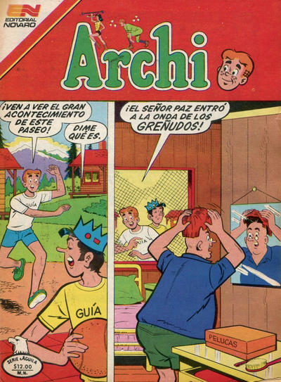Cover for Archi (Editorial Novaro, 1956 series) #1028