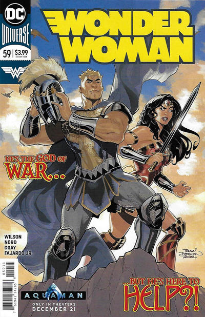 Cover for Wonder Woman (DC, 2016 series) #59 [Terry & Rachel Dodson Cover]