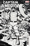 Cover for Captain America (Marvel, 2018 series) #2 [Jack Kirby Remastered Black and White]