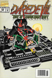 Cover Thumbnail for Daredevil (Marvel, 1964 series) #329 [Newsstand]