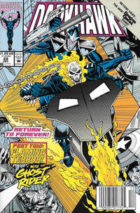Cover Thumbnail for Darkhawk (Marvel, 1991 series) #22 [Newsstand]