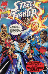Cover Thumbnail for Street Fighter (Malibu, 1993 series) #1 [Direct]