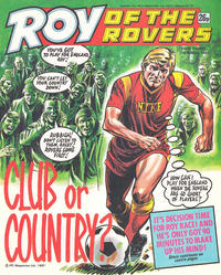 Cover Thumbnail for Roy of the Rovers (IPC, 1976 series) #21 March 1987 [540]