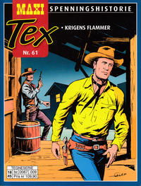 Cover Thumbnail for Maxi Tex (Hjemmet / Egmont, 2008 series) #61 - Krigens flammer