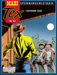 Cover Thumbnail for Maxi Tex (Hjemmet / Egmont, 2008 series) #62 - Cheyenne Club