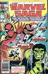 Cover Thumbnail for The Marvel Saga the Official History of the Marvel Universe (Marvel, 1985 series) #2 [Canadian]