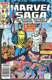Cover Thumbnail for The Marvel Saga the Official History of the Marvel Universe (Marvel, 1985 series) #6 [Canadian]