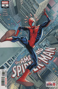 Cover Thumbnail for Amazing Spider-Man (Marvel, 2018 series) #8 (809) [Regular Edition - Humberto Ramos Cover]