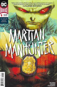 Cover Thumbnail for Martian Manhunter (DC, 2019 series) #1 [Riley Rossmo Cover]