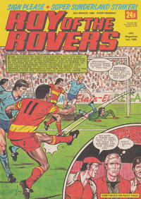 Cover Thumbnail for Roy of the Rovers (IPC, 1976 series) #23 March 1985 [436]