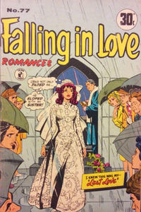 Cover Thumbnail for Falling in Love Romances (K. G. Murray, 1958 series) #77