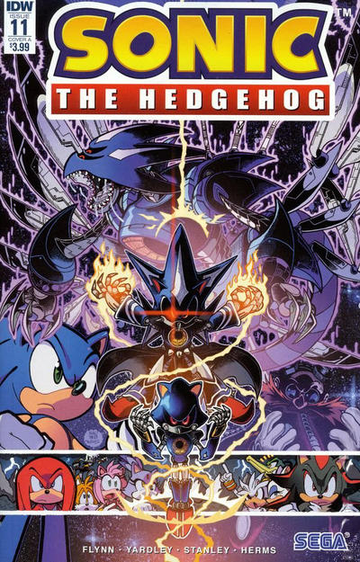 Cover for Sonic the Hedgehog (IDW, 2018 series) #11