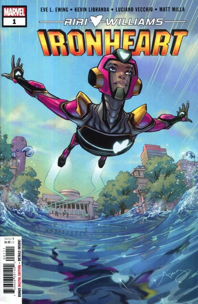 Cover for Ironheart (Marvel, 2019 series) #1