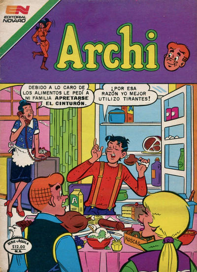 Cover for Archi (Editorial Novaro, 1956 series) #1040