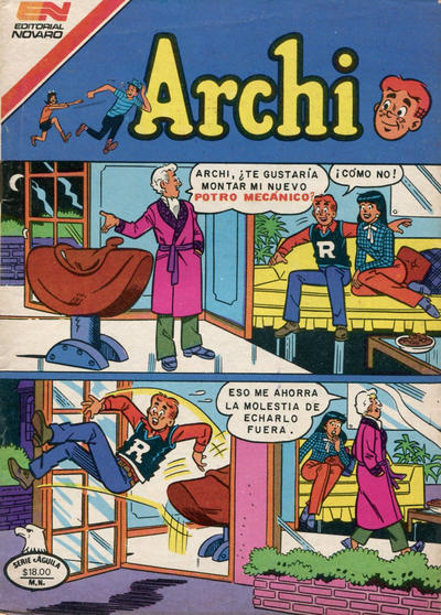 Cover for Archi (Editorial Novaro, 1956 series) #1047