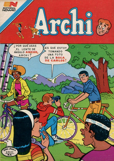 Cover for Archi (Editorial Novaro, 1956 series) #1048